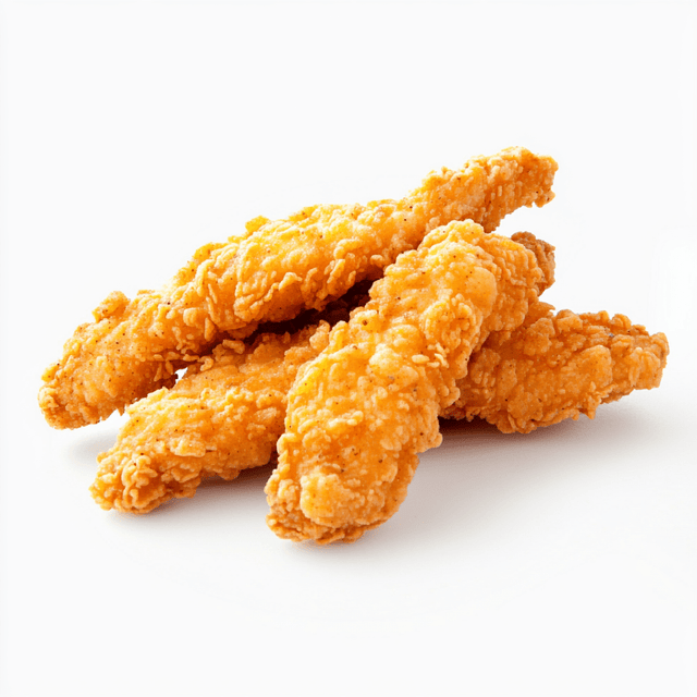 Versatile cultivated chicken strips ideal for any recipe