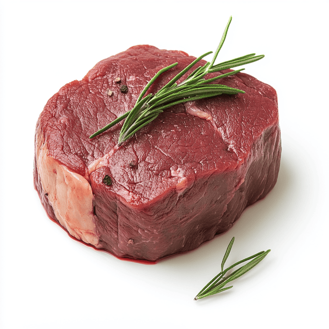 Lean cultivated kangaroo meat with unique flavor