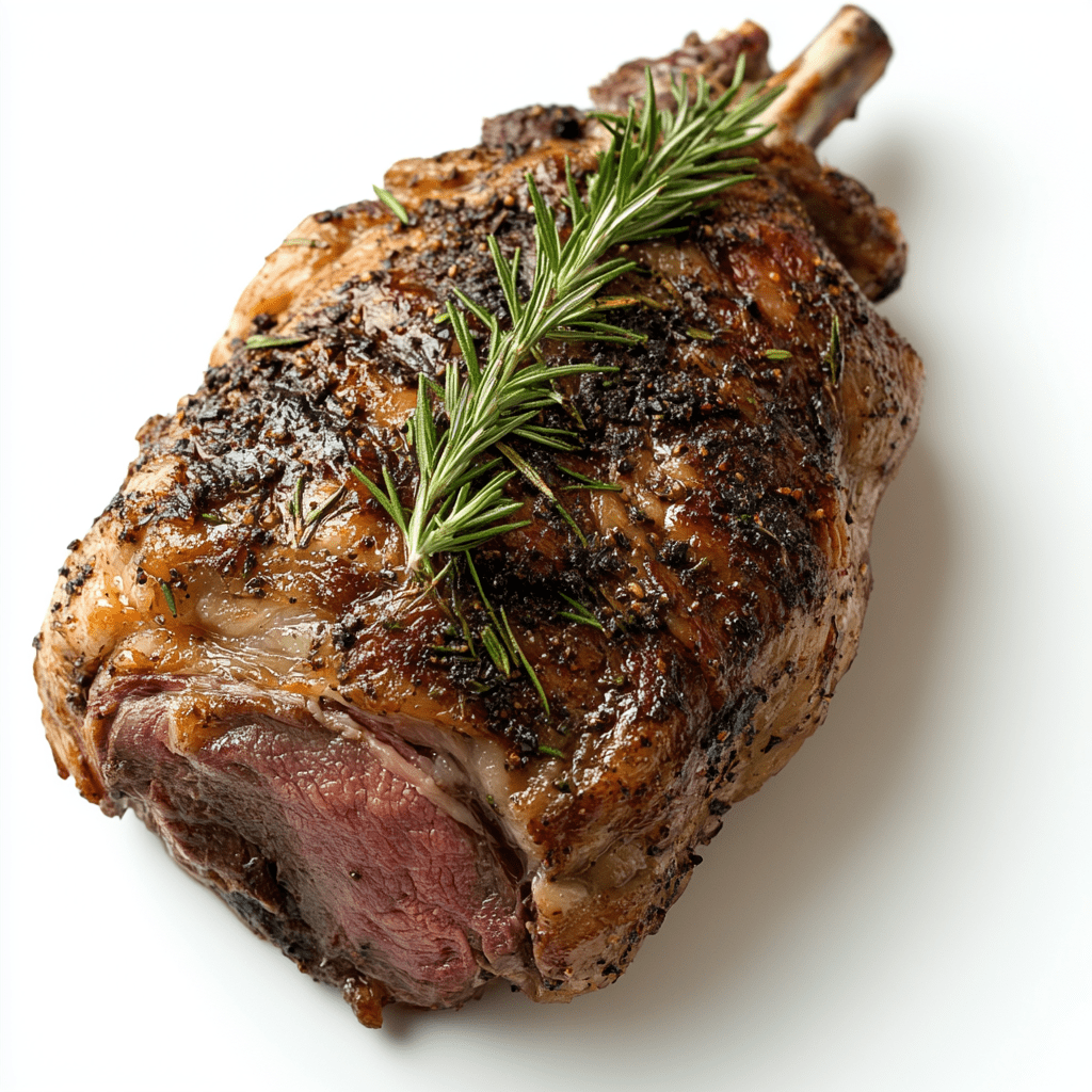 Premium cultivated leg of lamb perfect for roasting